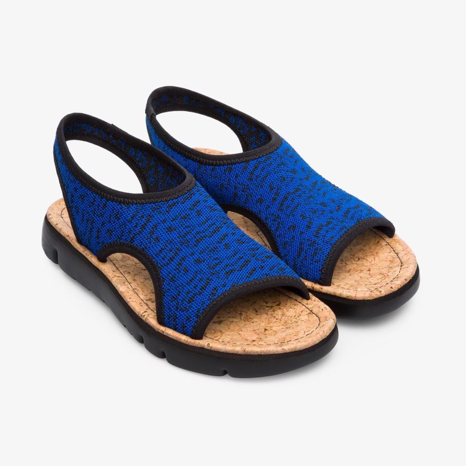 Camper Oruga Blue - Camper Women's Sandals ||2091-WBKLE||